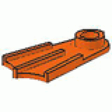 Part 2599 Orange Minifig, Footgear Flipper 